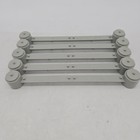 Lot of 5: Aurora AFX Track Elevation Modular 6" Bridge Beam Support Gray 4 Lane — photo 2