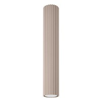 Deckenlampe Modern Aluminium Taupe BüRo KüChe H:40 Cm GU10 Deckenleuchte Flur