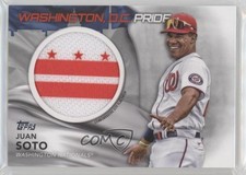 2022 Topps Series 1 City Flag Commemorative Relics Juan Soto #CFP-JS Patch 0sv2