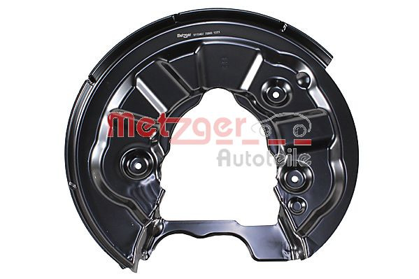 Rear Left METZGER 6115467 Splash Panel, brake disc for AUDI,CUPRA,SEAT,SKODA,VW