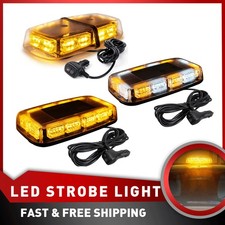 7236-led Roof Top Strobe Beacon Rooftop Light Bar Hazard Emergency Warning