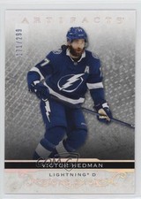 2021 Upper Deck Artifacts Stars Silver Spectrum 271/299 Victor Hedman #143 1fw3