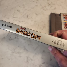 Castlevania III: 3 Dracula's Curse (Nintendo NES)  - NO MANUAL