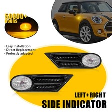 For MINI Cooper R56 Hatch 2006-2013 UK Front Wing Side Indicator Repeater Grille