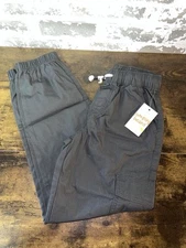 NWT! Jumping Beans Pull On Parachute Pant Size 8 Pewter Knight Gray