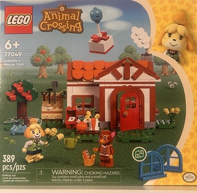 LEGO Animal Crossing 77049 Isabelle's House Visit Set w/ Isabelle 389 pcs Box