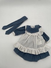 American Girl Samantha Play Outfit Pinafore Hair Ribbon Pleasant Co
