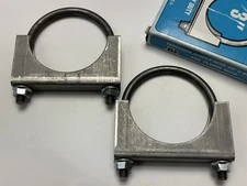 (2) Nickson 61 Exhaust Clamps - 3"