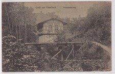 60373 Ak Gruß aus Vieselbach Promenadenweg 1919