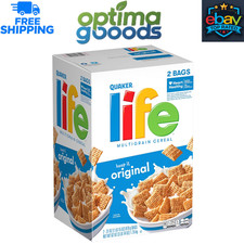 Quaker Life Multigrain Cereal Original 62 oz. 2 Bags, 31 oz. Each