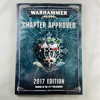 Warhammer 40000 Chapter Approved 2017 Edition  Book Games Workshop 2017 EX/EX