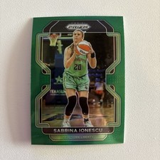 2022 Panini Prizm WNBA - Sabrina Ionescu #14 Green Prizm