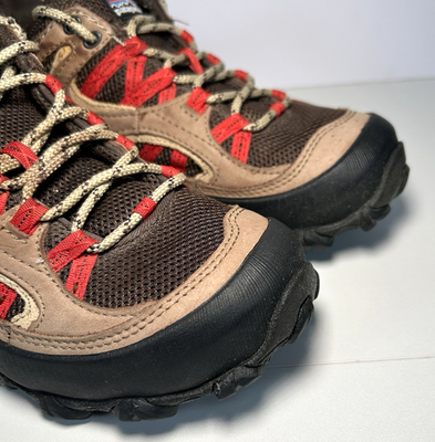 【⭐︎最終値下】Patagonia drifter W’s S 裾上6cm Patagonia Drifter Womens Size 6.5 Brown/Red Hiking Shoes Boots