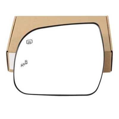 Front Driver Mirror Glass with Heated & BSD for Toyota Sienna 2013-2020