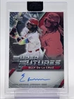 ELLY DE LA CRUZ 2025 TOPPS CHROME BLACK SUPER FUTURES AUTO /99 Q3726