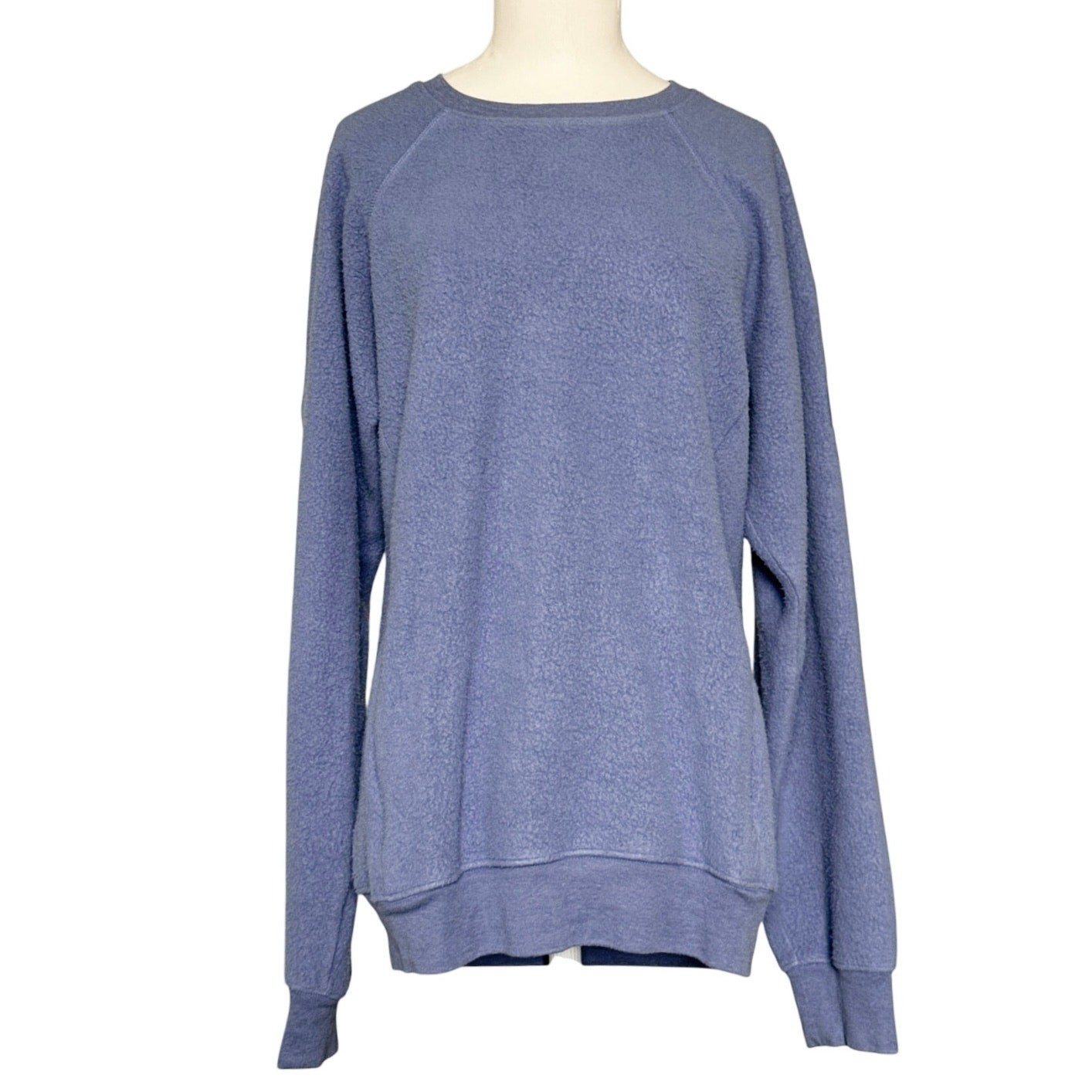Alo Yoga Womens Soho Pullover Crewneck Sweatshirt Size M  in Blue
