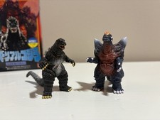 1994 GODZILLA and SpaceGodzilla Bandai Blind Box Candy toy Gashapon set