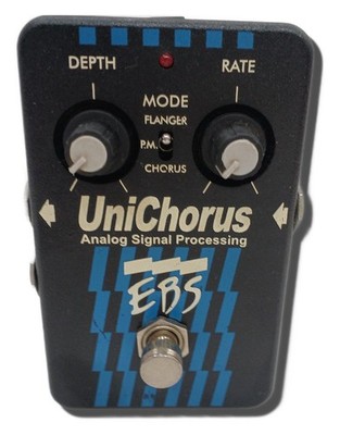 EBS UNICHORUS Chorus Effects Pedal Tested & Works 97505