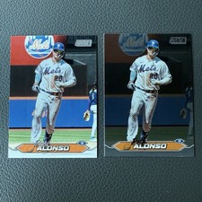 2024 Topps Stadium Club Pete Alonso BLACK FOIL SP #176 New York Mets & Base