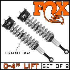 Fox 2.0 Performance 0-4 Lift Front Coilover Shocks Fit 2023-2026 Toyota Sequoia Fox 2.0 Performance 0-4 Lift Front Coilover Shocks Fit 2023-2026 Toyota Sequoia