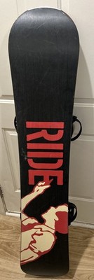 Ride Snowboard 148 cm 58 inches With Union Bindings Custom Vintage All Mountain
