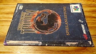 Bedienungsheft  - Mortal Kombat Trilogy - Nintendo 64 N64 Spielanleitung