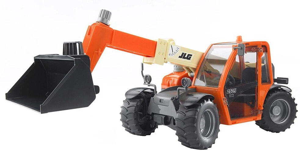 BRUDER - JLG 2505 Toy BRUDER Telescopic Type Machine with Bucket - 1/16