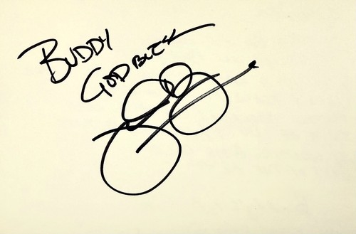 JOHN DYE Signed Autographed 4" x 6" INDEX CARD Touched by an Angel Tour of Duty - 第 1/6 張圖片