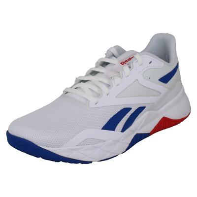 Herren Reebok Schnürschuhe Laufen Fitnessstudio Sport Textil Turnschuhe NFX Trainer GY 9772