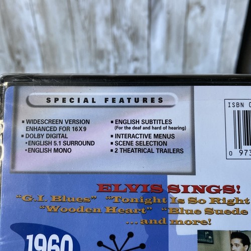 G.I. Blues (DVD, 2000, Sensormatic Anamorphic Widescreen) New Factory Sealed - Imagen 3 de 4