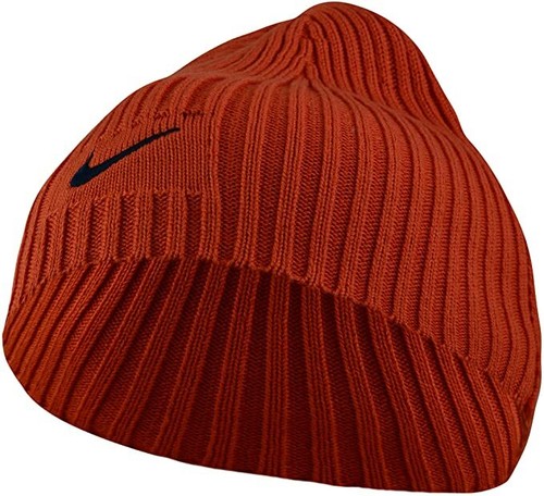 Nike Adults Skull Beanie Hat Orange 