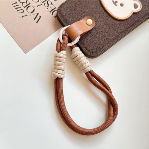 Portable Hanging Chain Ring Detachable Rope Rope Keychain Bag Accessories - Photo 5 sur 17
