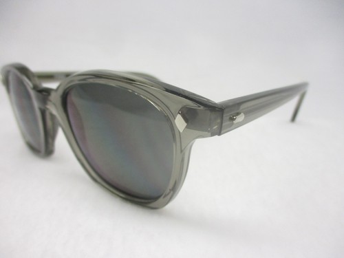 Pentax Hoya Sonnenbrille adretter Hornrand 60er-Jahre-Stil graues Gestell Gläser 50 große - Bild 5 von 5