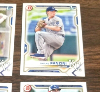SHANE PANZINI 2021 1st BOWMAN DRAFT CARD BD-36 ROYALS (FIRST PROSPECT BASE)