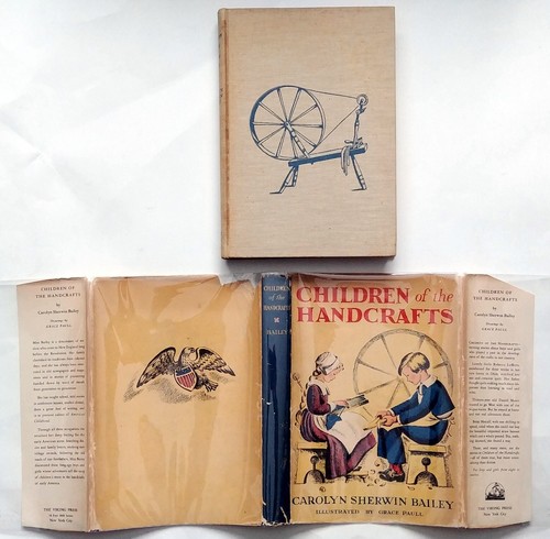 Grace Paull, Carolyn Sherwin Bailey, CHILDREN OF THE HANDCRAFTS, 1935, 1st Ed - Picture 2 of 7