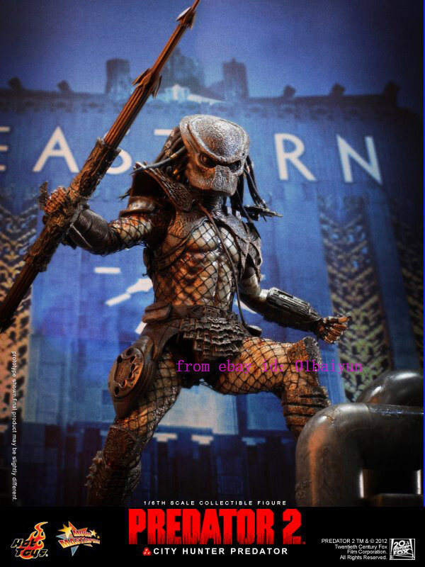 Perfect Hot Toys Mms173 1/6 Predator 2 City Hunter Predator
