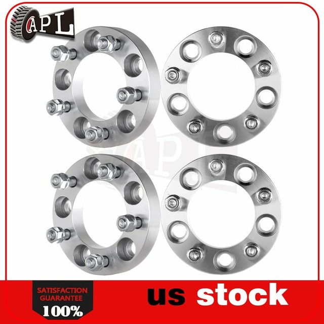 4Pcs 2.5" Thick 5x4.75 Wheel Spacers 12x1.5 For 19822004 Chevy S10