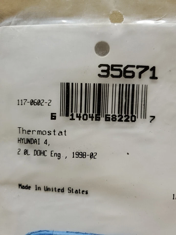 Junta inferior termostato Felpro 35671 para Hyundai Elantra Kia Soul Sportage 05-10 Foto 2 de 2