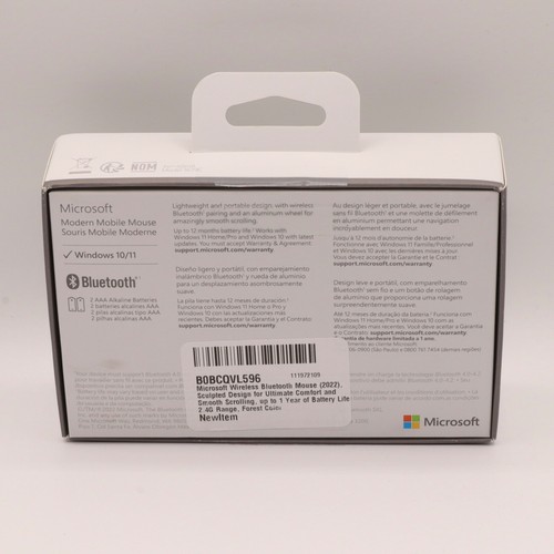 Microsoft Modern Mobile Bluetooth Mouse - Forest Green 2022 used - Bild 8 von 8