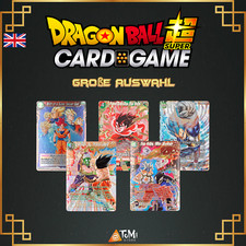 Dragonball Karten / Dragonball Super Card Game TCG  Son Goku - Vegeta / Foil