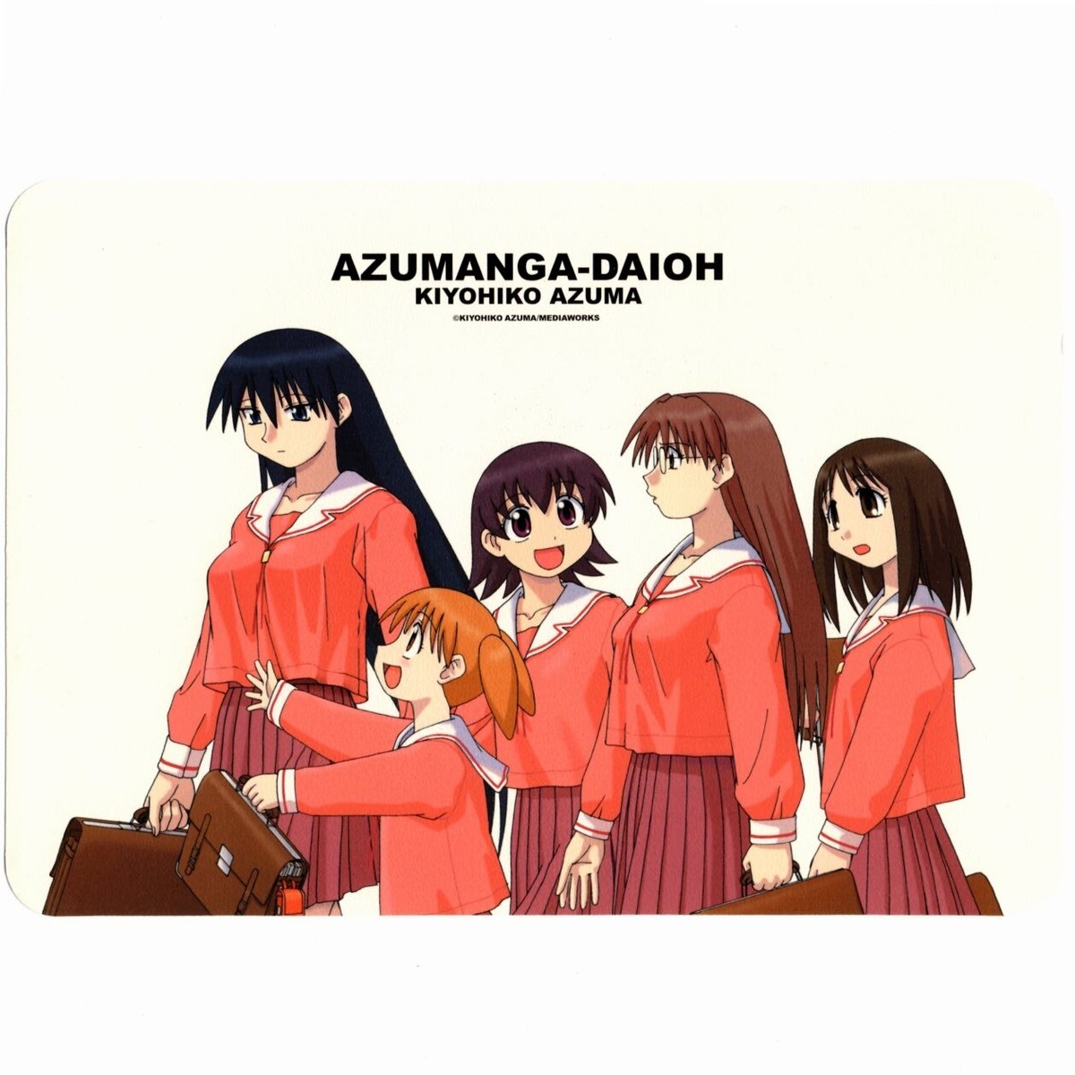 Asami Matsuo  箱⑳A 2002 Bandai Azumanga Daioh Osaka Chiyo Sakaki Tomo Koyomi