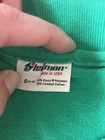 Vintage mens Collared Shirt, Small, Kelly Green — photo 3