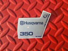 Husqvarna 350 Chainsaw Sticker Logo Decal
