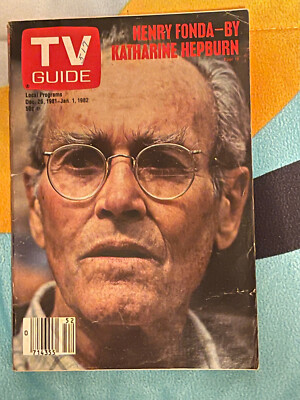 TV Guide Henry Fonda by Katherine Hepburn #517