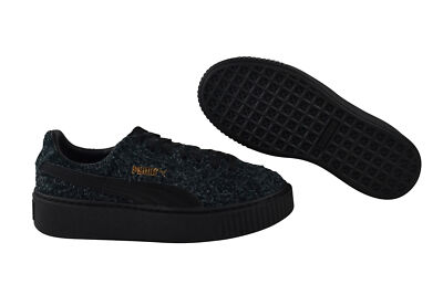 Puma Suede Platform Element black Sneaker Schuhe schwarz 362224 01