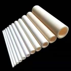 1Pc 500mm Length High Temperature Resistant Alumina Ceramic Tube Big Size Pipe