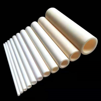 L/500mm Single Hole Alumina Ceramic Tube Insulation Resistance High Temperature 