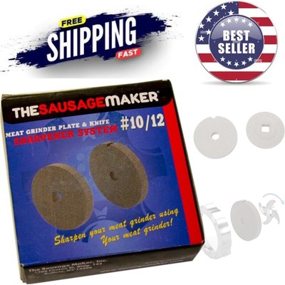 Meat Grinder Knife Plate Sharpening System Fine Grind for Electric Manual Use