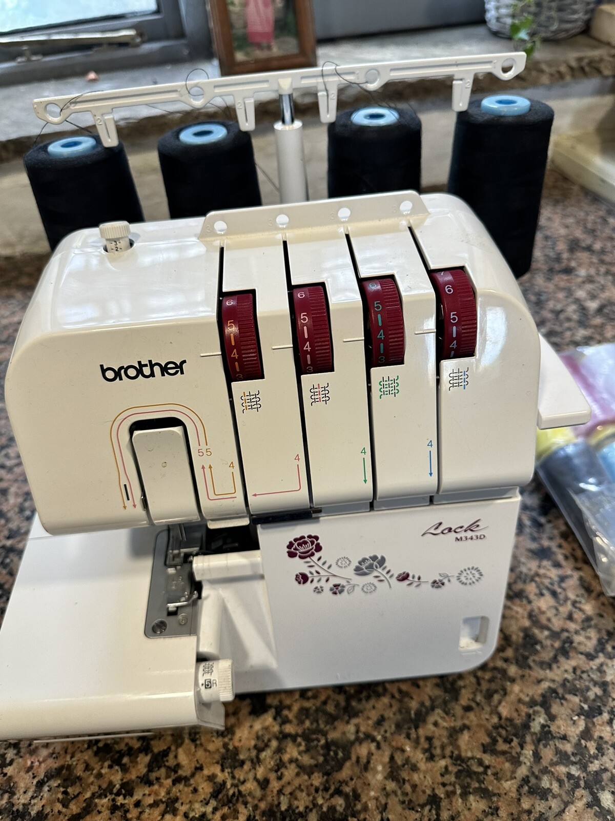 Brother M343D Overlocker Sewing Machine 4977766764018 eBay