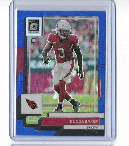 2022 Donruss Optic Football BUDDA BAKER BLUE Prizm #5 163/179